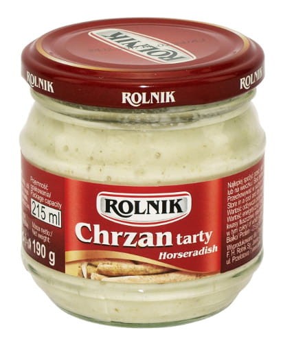 Chrzan tarty 190g Rolnik