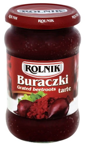 Buraczki tarte 370ml/350g ROLNIK