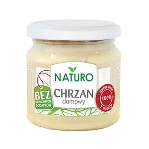 Chrzan domowy tarty 75% 190g Naturo