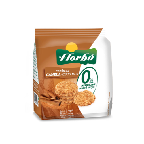 Ciastka cynamonowe bez dodatku cukru 130g Florbu
