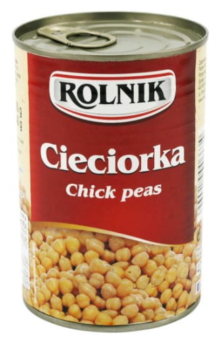 Cieciorka (ciecierzyca) konserwowa 425ml Rolnik