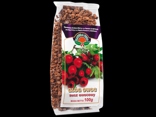 Głóg owoc susz owocowy 100 g - Natura Wita