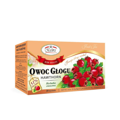Herbatka owocowa Owoc głogu 40g (20x2g) Malwa