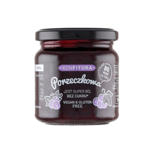 Konfitura porzeczkowa bez dodatku cukru 190g Danex